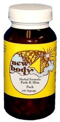 Par-K Slim Pack BY New Body Products 100 Vegicaps, No Binders or Fillers