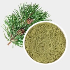 1+1 100% Natural Pine Leaf Powder 300g Medicinal Korean Herbal Powder