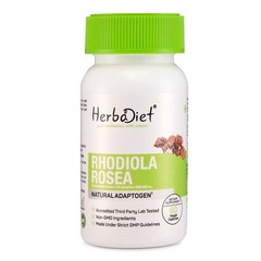 Rhodiola Rosea Root Extract Capsules (8000mg eq) 3% Rosavins Salidrosides USA