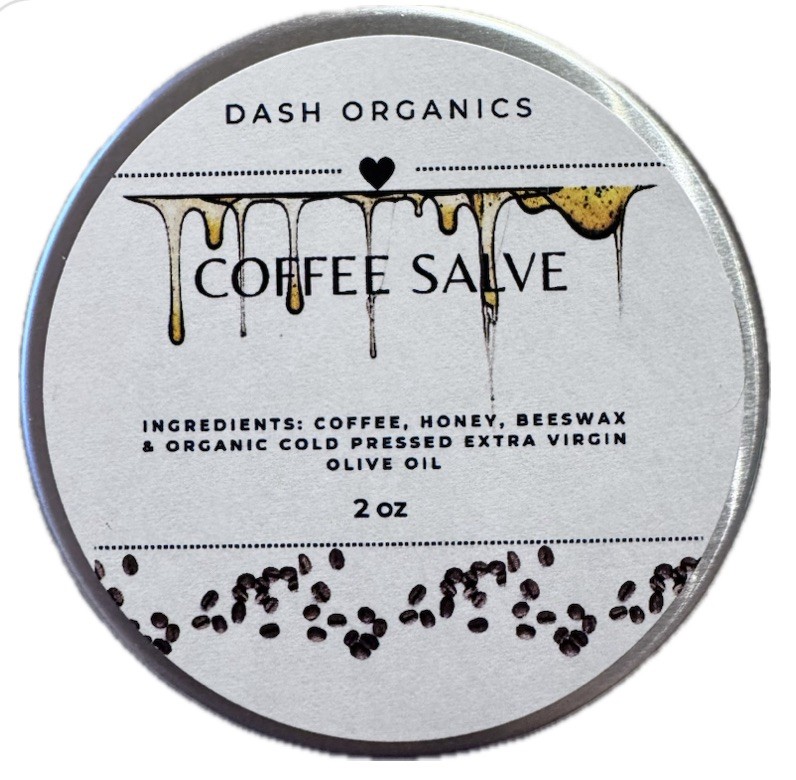 Herbal Salve | Organic Coffee Salve | Nettle Balm | 2oz | Lavender