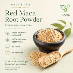 Red Maca Root Powder Pure Fine Lepidium Meyenii Bulk 1oz-32 oz Premium Milled