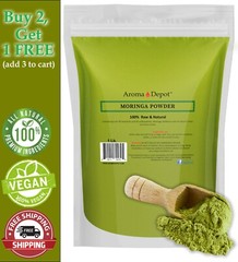 1lb Moringa oleifera Leaf Powder 100% Pure Natural Superfood Gluten Free