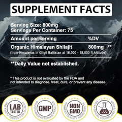 Pure 100% Himalayan Shilajit, Soft Resin, Organic, Extremely Potent, Fulvic acid