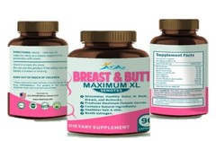BIG BOOTY & FLAT TUMMY Pills, curves & shape Aguaje Black Maca ORGANIC VITAMINS