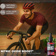Beet Root Extract Liquid Drops 2oz Nitric Oxide Blood Pressure Circulation USA