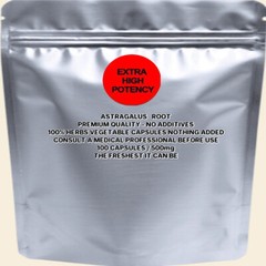 ASTRAGALUS ROOT With Absolutely No Additives High Potency 100 Vegetarian Capsule