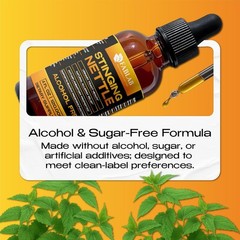 Stinging Nettle Liquid Tincture for Urinary Tract Support – USA Made! – 4 fl. oz