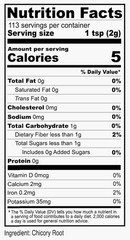 Instant Chicory Root, 8 oz, Gluten Free, Caffeine Free, Non GMO, Coffee