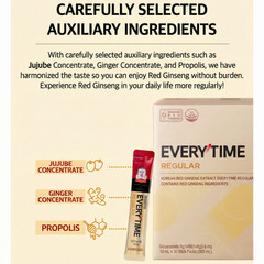 JungKwanJang Korean Red Ginseng Extract Everytime Regular 30 Sticks