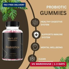 Probiotic Gummies for Digestive Health and Immune Support