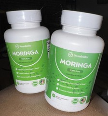 (2 Pack) Pure Moringa 60ct 120 Total Superfood Antioxidant Greens Exp: 01.2028