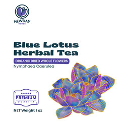 Organic Egyptian Blue Lotus Flowers Tea Premium Dried | Water Lily Ships From CA