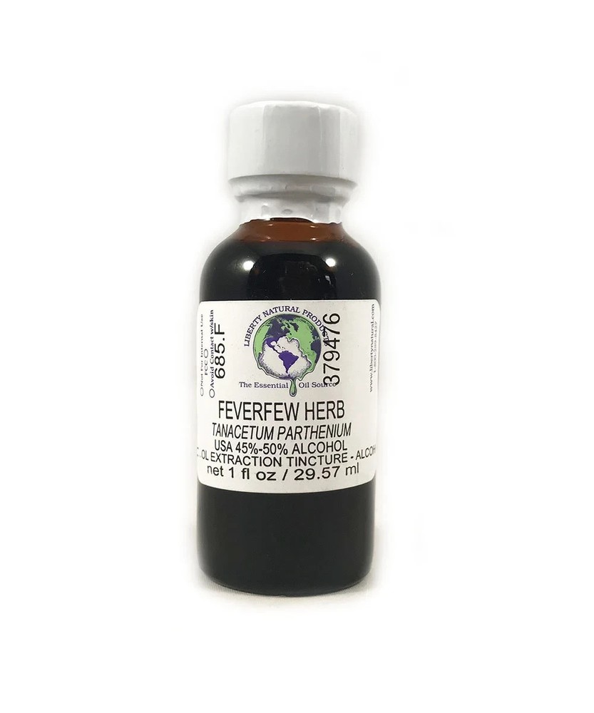 Feverfew Herb Herbal Tincture, 1 fl oz – Pure Wellness & Comfort Support USA