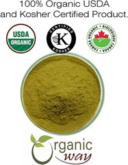 Organic Way Dandelion Leaf Powder | Herbal Tea (Taraxacum Officinale) – European