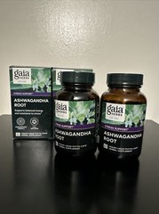 Gaia Herbs Ashwagandha Root – Stress support, 120 vegan liquid Phyto-capsules
