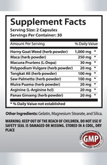 Energizing vitality – EPIMEDIUM HERBAL BLEND – Dynamic stamina 1Bot 60Caps