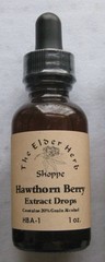 The Elder Herb Shoppe Hawthorn Berry Extract Drops 1 oz