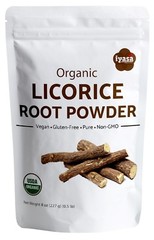Licorice Root Powder (Liquorice) USDA certified Organic, Ships Free, 4,8,16 oz