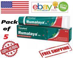 Himalaya RUMALAYA GEL Natural For Joint Pain 30 Gm Each – Pack of 5 + Free Ship