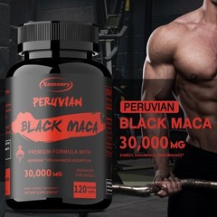 Peruvian Black Maca 30000mg – Increase Strength,Endurance & Athletic Performance