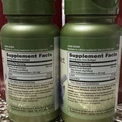 GNC Herbal Plus Bilberry Extract Lutein & Zeaxanthin Eye Health 60 Softgels