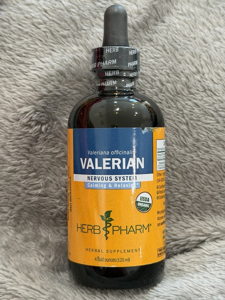 Herb Pharm Valerian, Nervous System, Calming & Relaxing, 4 Fluid Ounces