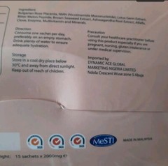 2 Packs of DYANCE ROCENTA (30 sachets)