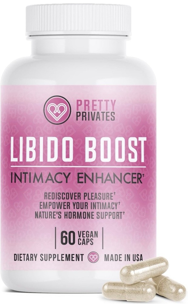 Pretty Privates Libido Boost Intimacy Enhancer 60 Capsules Exp 03/2027