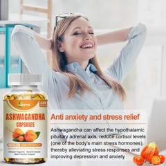 Ashwagandha KSM-66 extract helps alleviate anxiety stress in cognitive nerves