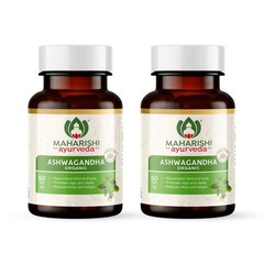 3 X Maharishi Ayurveda ASHWAGANDHA Tablets Organic (180 tab) Herbal
