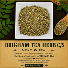 Brigham Tea Herb C/S Mormon Tea Wild Crafted Premium Herbal Tea | USA Grown