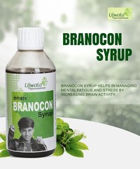 PACK OF 3 Ujwala Ayurvedashram Branocon Syrup(200ML) Used in combination for UTI