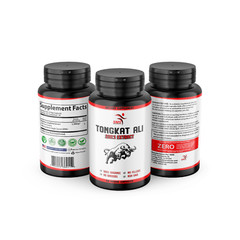60 PILLS TONGKAT LONGJACK 100% PURE ROOT GRADE ‘A’ EXTRACT 200:1 120 CAPSULES