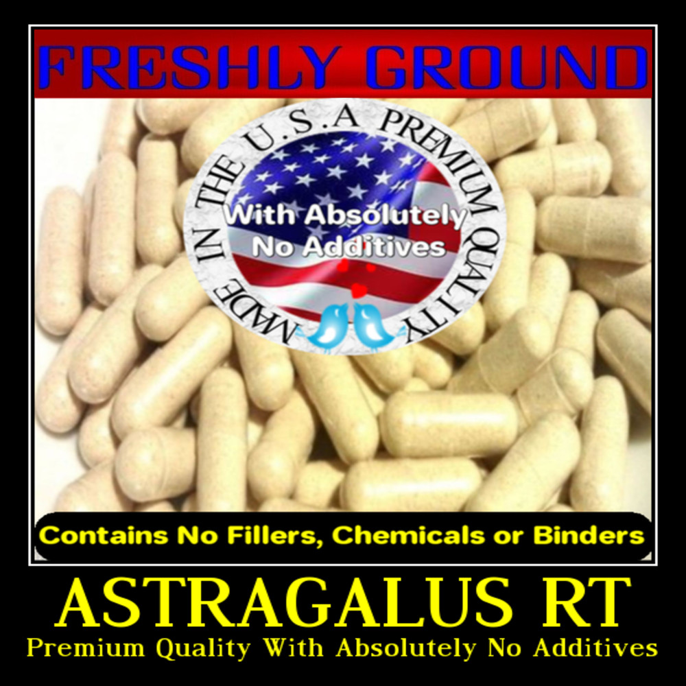 ASTRAGALUS ROOT With Absolutely No Additives High Potency 100 Vegetarian Capsule