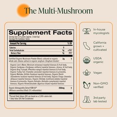 Om Master Blend Mushroom Powder – Organic Mushroom Supplement