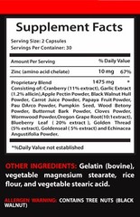Immune support organic – ANTI PARASITE – GRAVIOLA COMBO – apple pectin powder