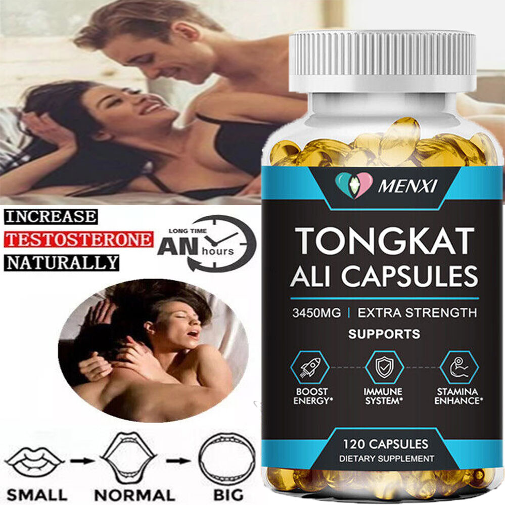 Best-Male Enlarger Thicker Longer Bigger 4″ Growth Enlargement 120 Capsule Pills