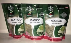 Matico Hierba (Matico Herbs) 3 bags (40 grs/Bag)