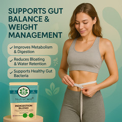 Indigestion Complex Caps 750mg-12Herbs Blends-Acidity & Reflux Relief-100%Vegan