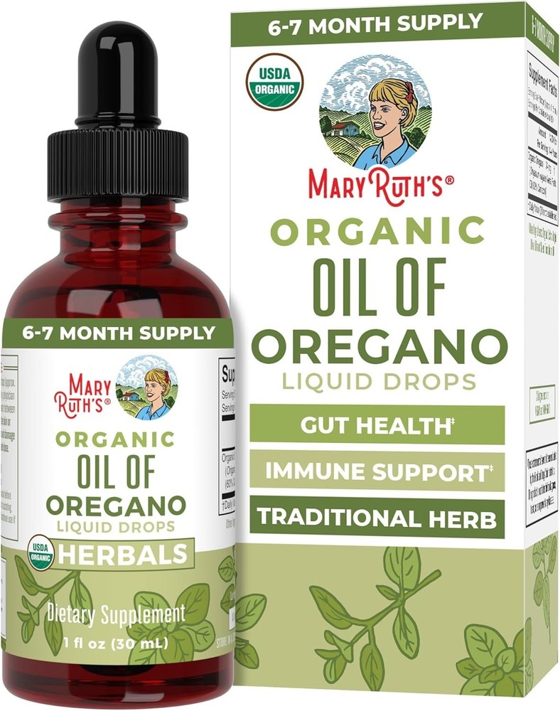 Organic Oil of Oregano Drops for Immune Support 6 Supply