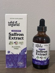 Wild & Organic Saffron Supplements 88.5 mg – Mood, Focus & Eye Support – Saffron