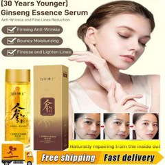 Peptide 120ml Anti-Wrinkle Ginseng Serum Ginseng Essence Water Anti-Ageing US