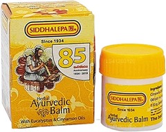 4Pack X 10g Siddhalepa Herbal Balm | Natural Relief for Headaches, Muscle & Join