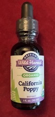 NEW Oregon’s Wild Harvest Fresh Organic California Poppy Extract 1 Fluid Oz