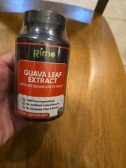 Guava Leaf Extract with Bitter Melon 120 Veg Capsules exp: 2/2027 New