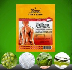 Tiger Balm Patch Plaster Warm Pain Size 10×14 cm 2 Sheets Thailand Product