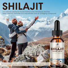 Himalayan Shilajit Soft Resin Extremely Potent Fulvic Acid Support Body Heathy