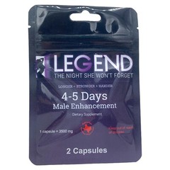 Legends 3500mg Herbal Supplement 24 Pills authentic