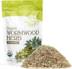USDA Certified Organic Wormwood Herb, 4oz Loose Tea – Resealable Convenience