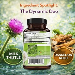 Cardo Mariano reforzado con diente Leon (Milk Thistle Reinforced w/Dandelion) 90